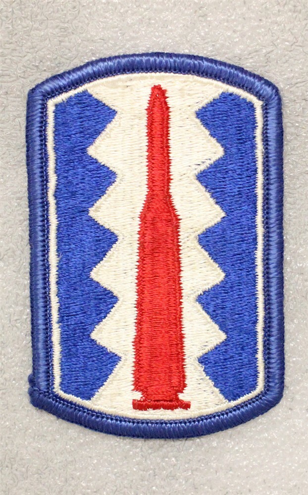 Army Patch: 197th Infantry Brigade - merrowed edge