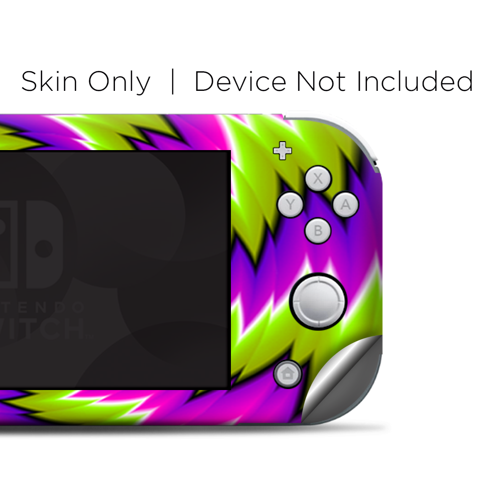 Skins Decals wrap for Nintendo Switch Lite - Psychedelic Moving Swirls