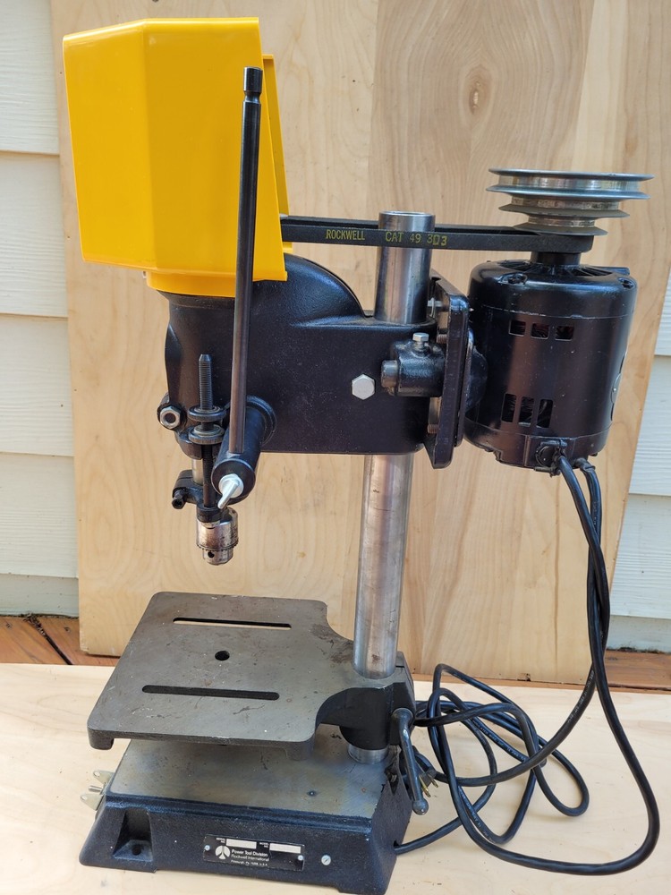 Rockwell 11-100 Benchtop Drill Press - Complete, Original