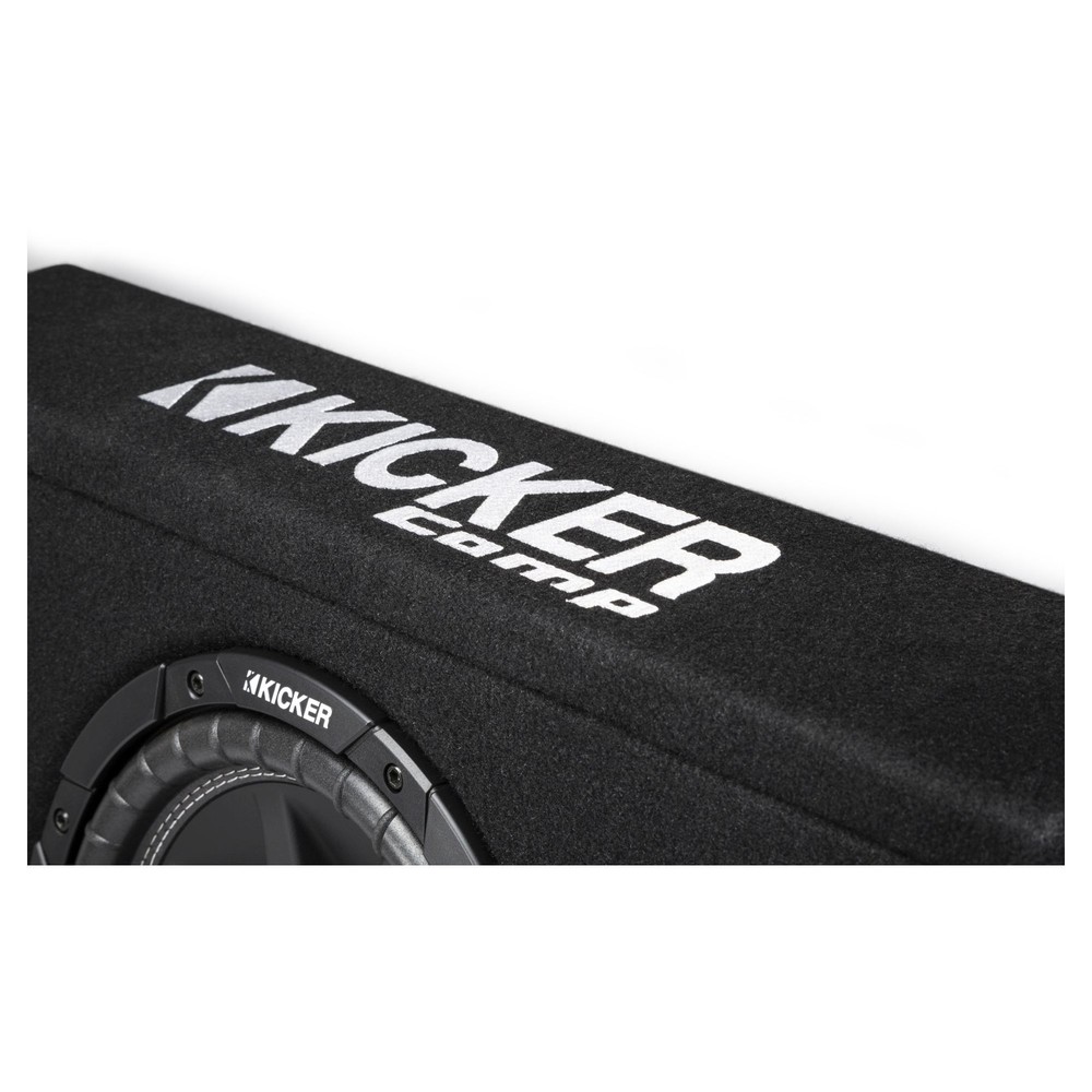 Kicker 43TC104 Comp 10 " sub in Thin Profile Ported Enclosure 4 Ohm - Open Box
