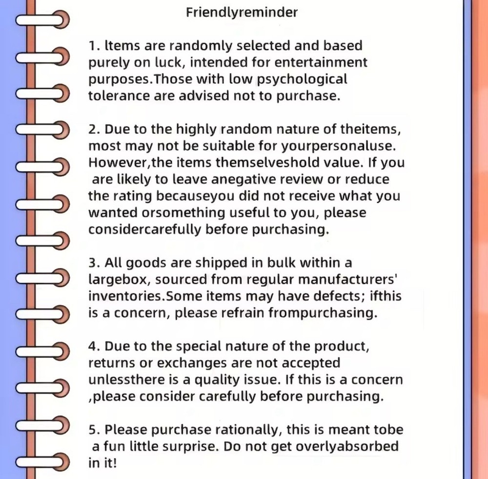 Mysterious Surprise Box Random Unique Items Premium Black Packaging New