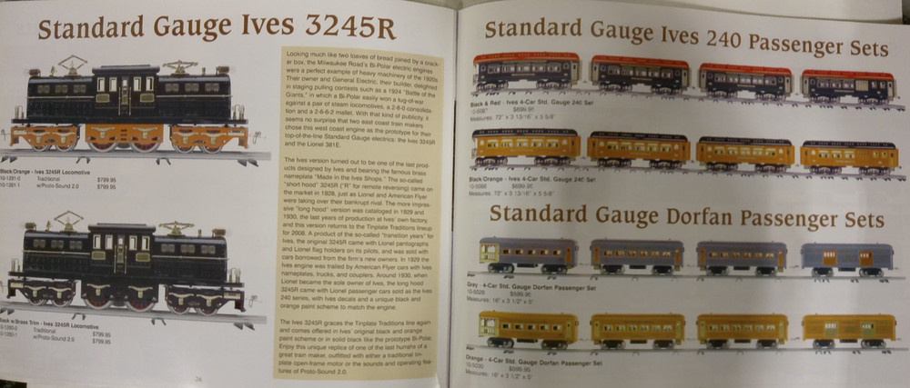 2008 Tinplate Traditions By M.T.H
