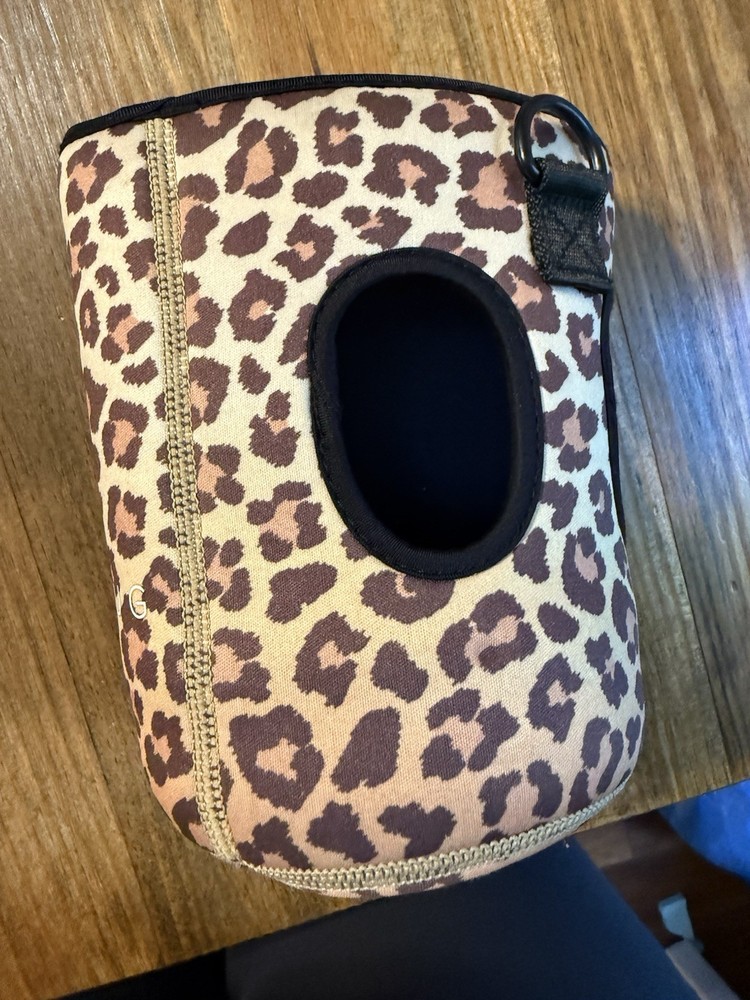 HydroJug Black Leopard Carrying Sleeve For 73oz Jug