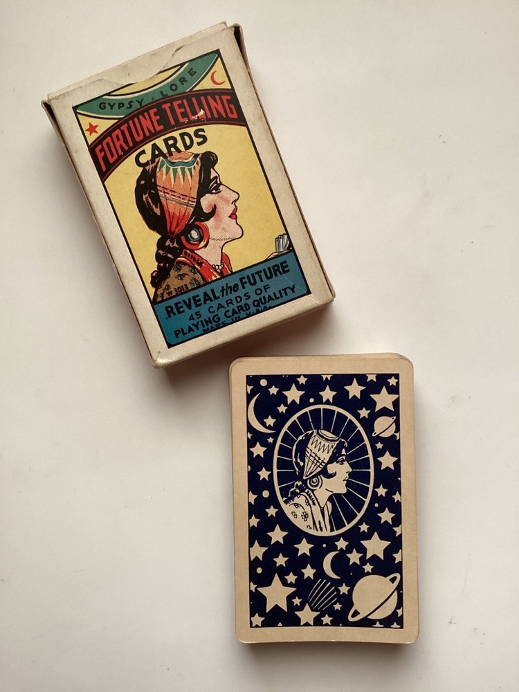 Antique “GYPSY LORE FORTUNE TELLING CARDS”  *COMPLETE* c.1920’s