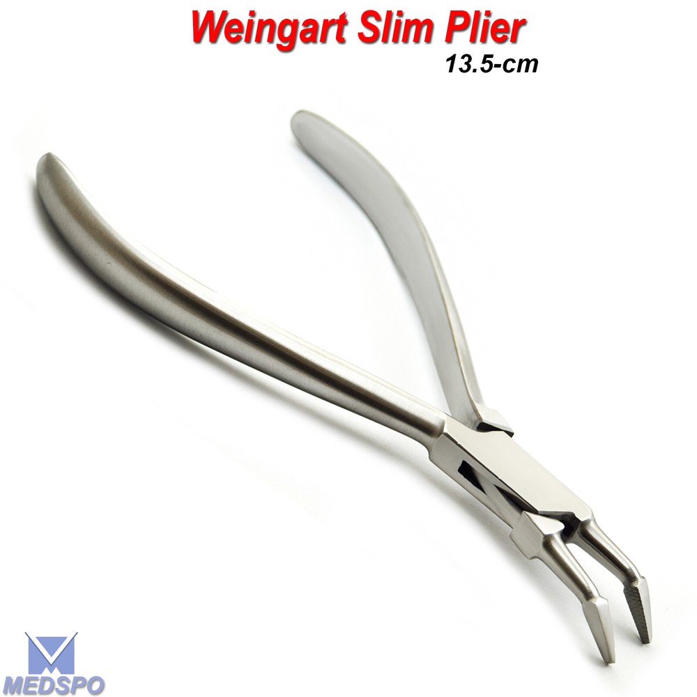 Orthodontic Weingart Slim Pliers Braces Archwire Bending Placing Removing Tools