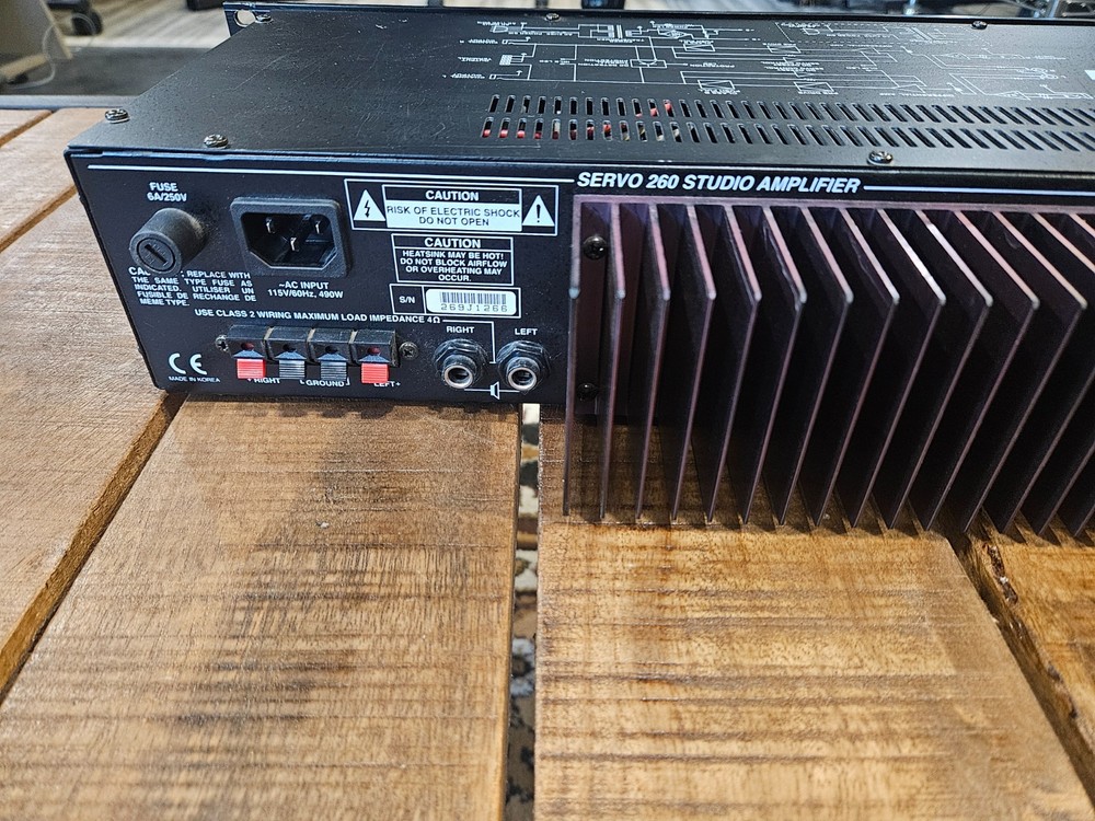 Samson Servo 260 Studio Amplifier 130W - Second Listing