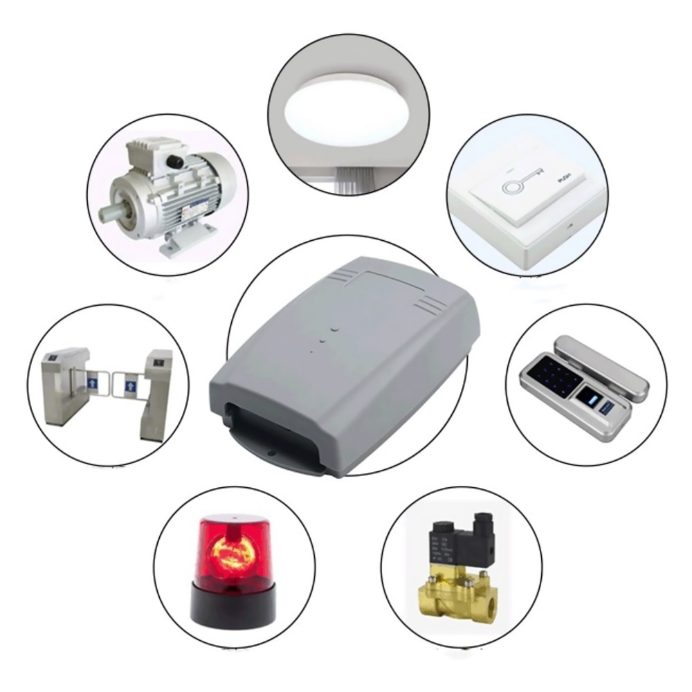 Rolling Code Universal 2-Channel Remote Control Switch Receiver Motor