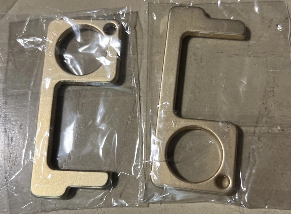 EDC Door Opener Handle Key Touchless Gold