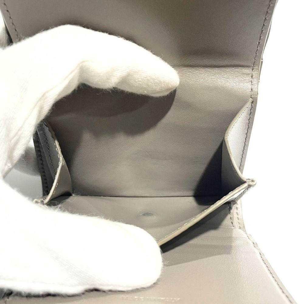 Celine small tri fold wallet gray From Japan