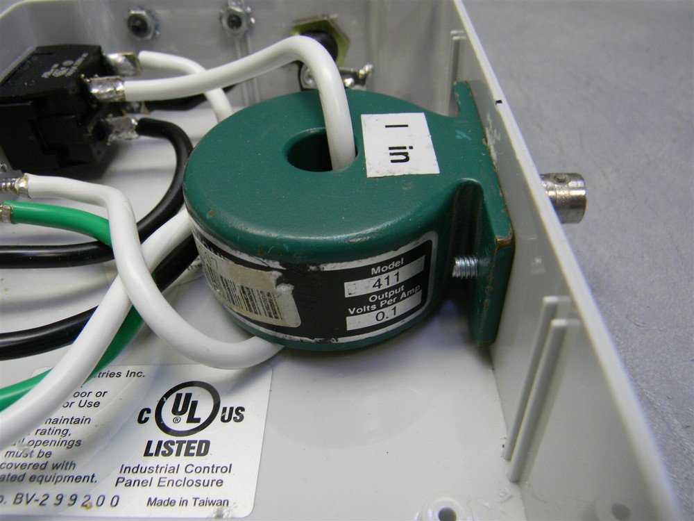 Pearson Electronics 411 Pulse Current Transformer I/O Control Panel Enclosure