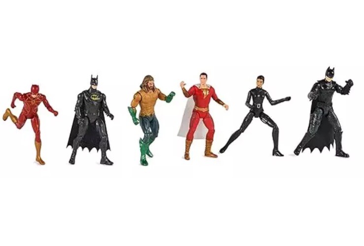 DC Comics Theatrical Pack, Limited Edition 6 Super Hero Action Figures