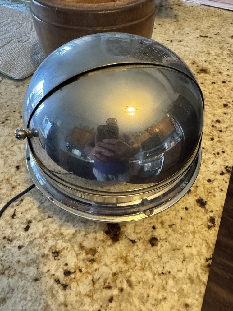 Vintage Ritchie 6" Globemaster Navigation Compass (with hood) 12v Backlight