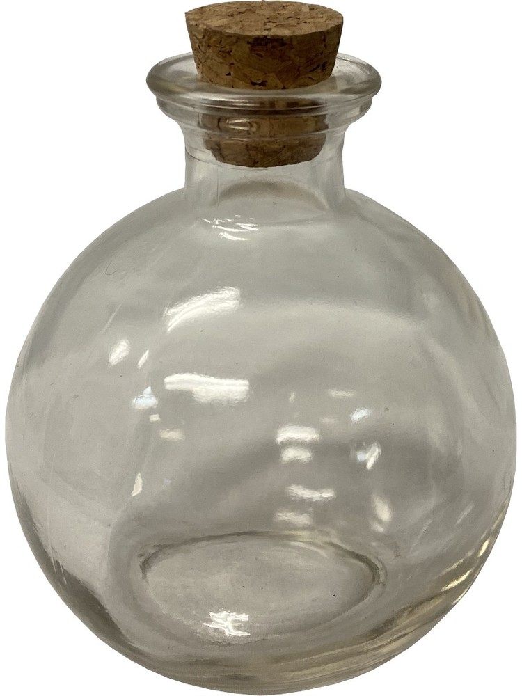 Glass Potion Bottle With Cork