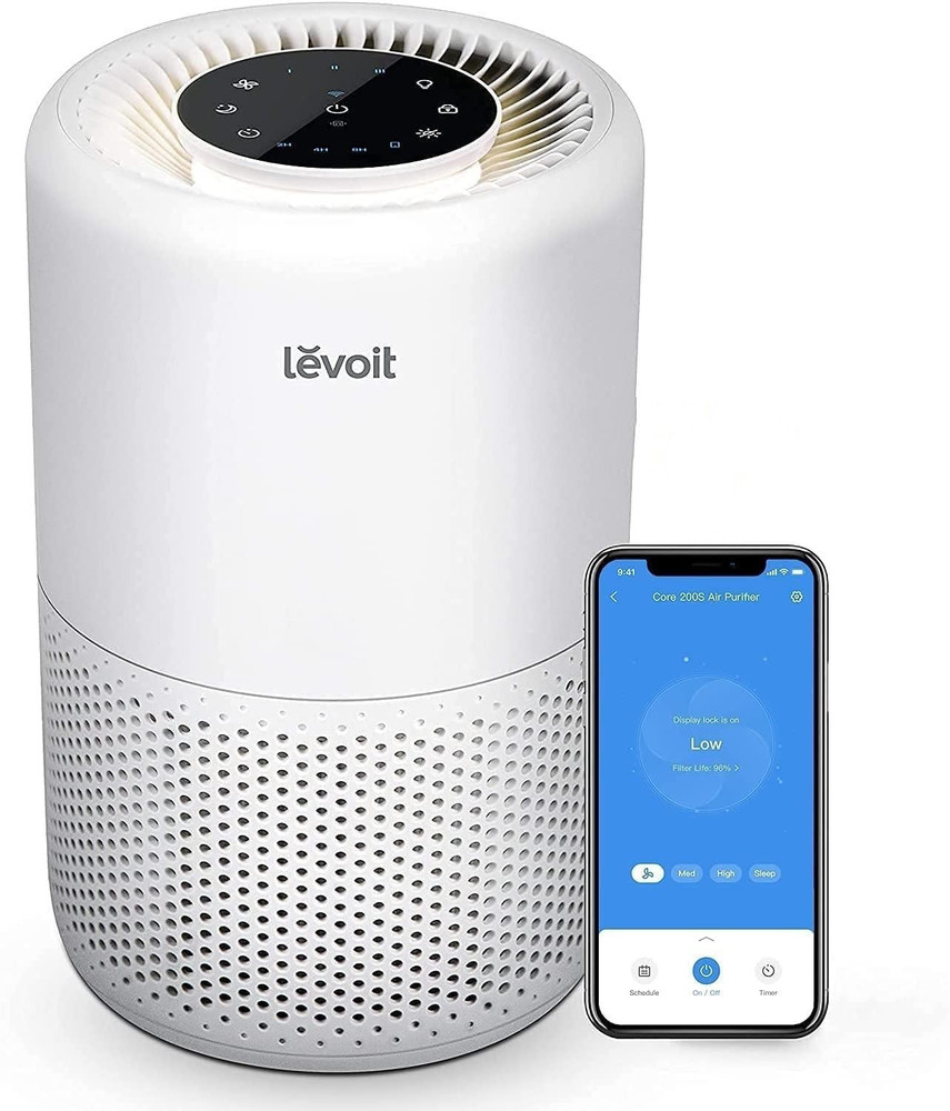 Smart Air Purifier & Humidifier Bundle for Large Rooms, Alexa Ready