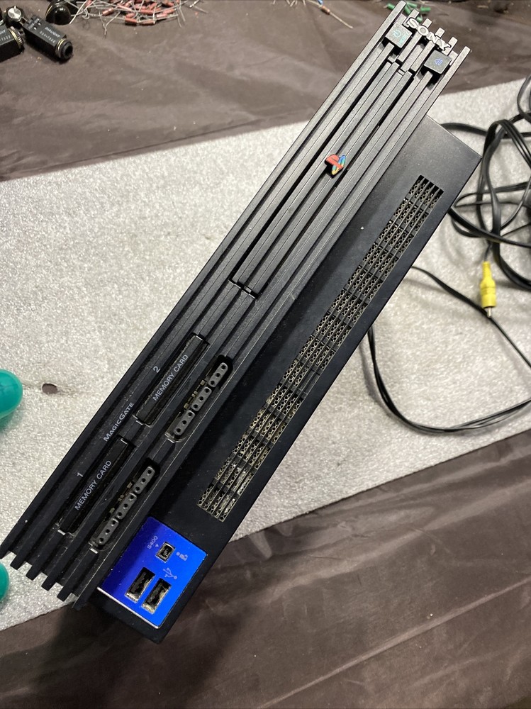 PlayStation 2, Controller, Two 8MB Cards, Network Controller, & Cables