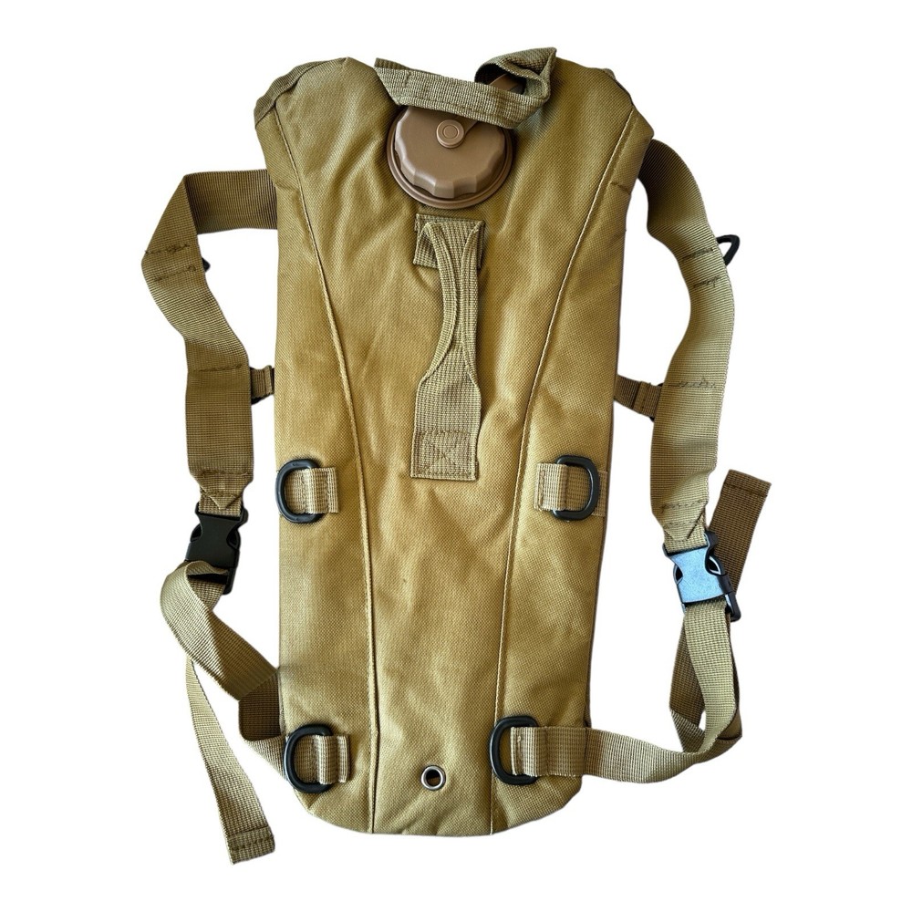 KMS Hydration Backpack – Beige w/ Water Bladder – No Original Packaging – Used