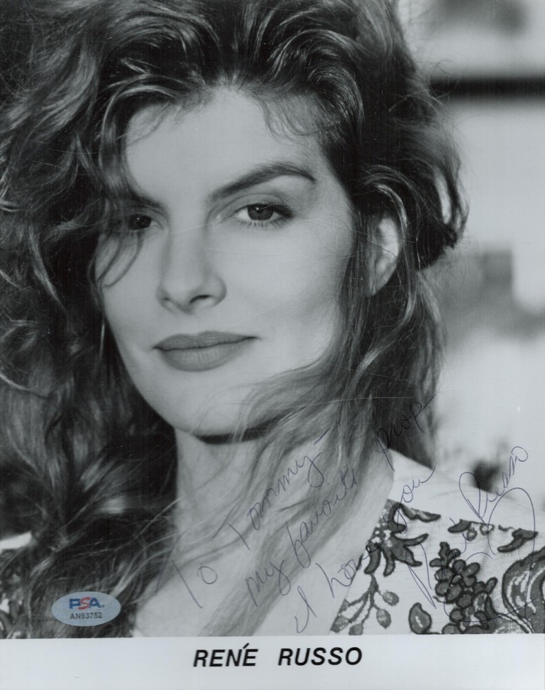 Rene Russo Autograph PSA Cert Number AN93752