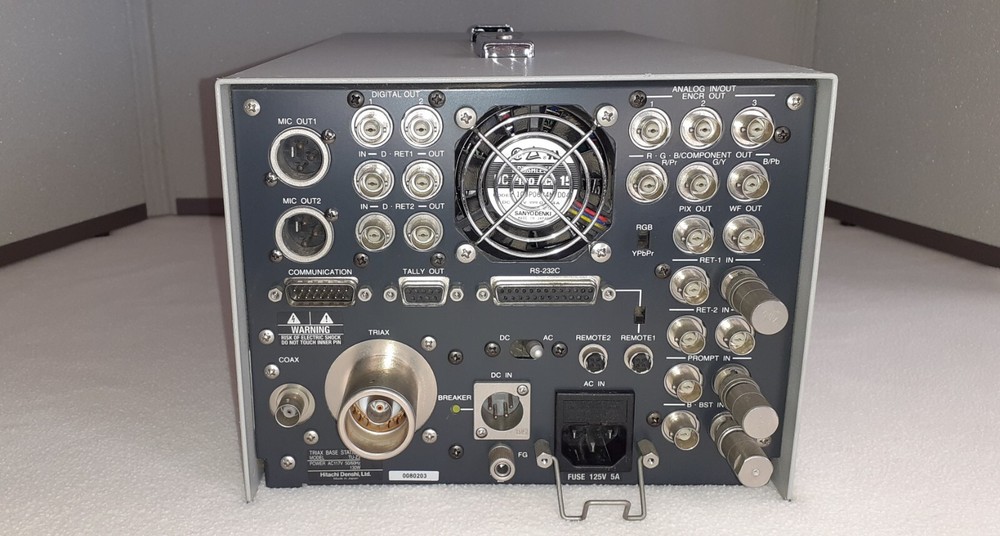 Hitachi Triax Base Station TU-Z3 & Camera Control Panel RC-Z3
