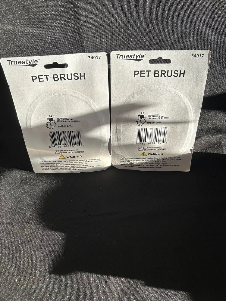 2 Pack Dog Grooming Brush Adjustable Strap