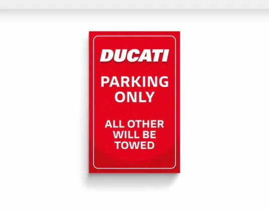 Ducati Parking - Magnet RED 987709497
