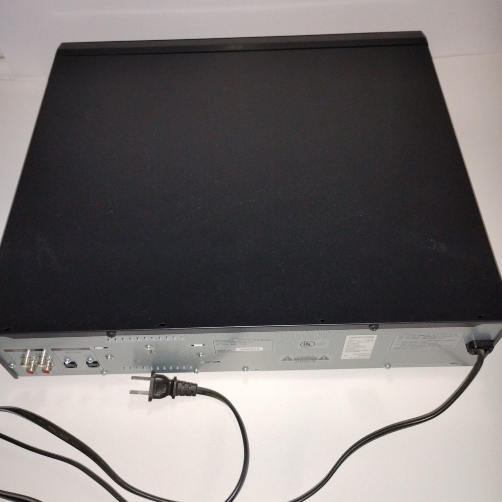 Sony RCD-W500C/W100 CD Compact Disc Recorder With Instructions And Remote