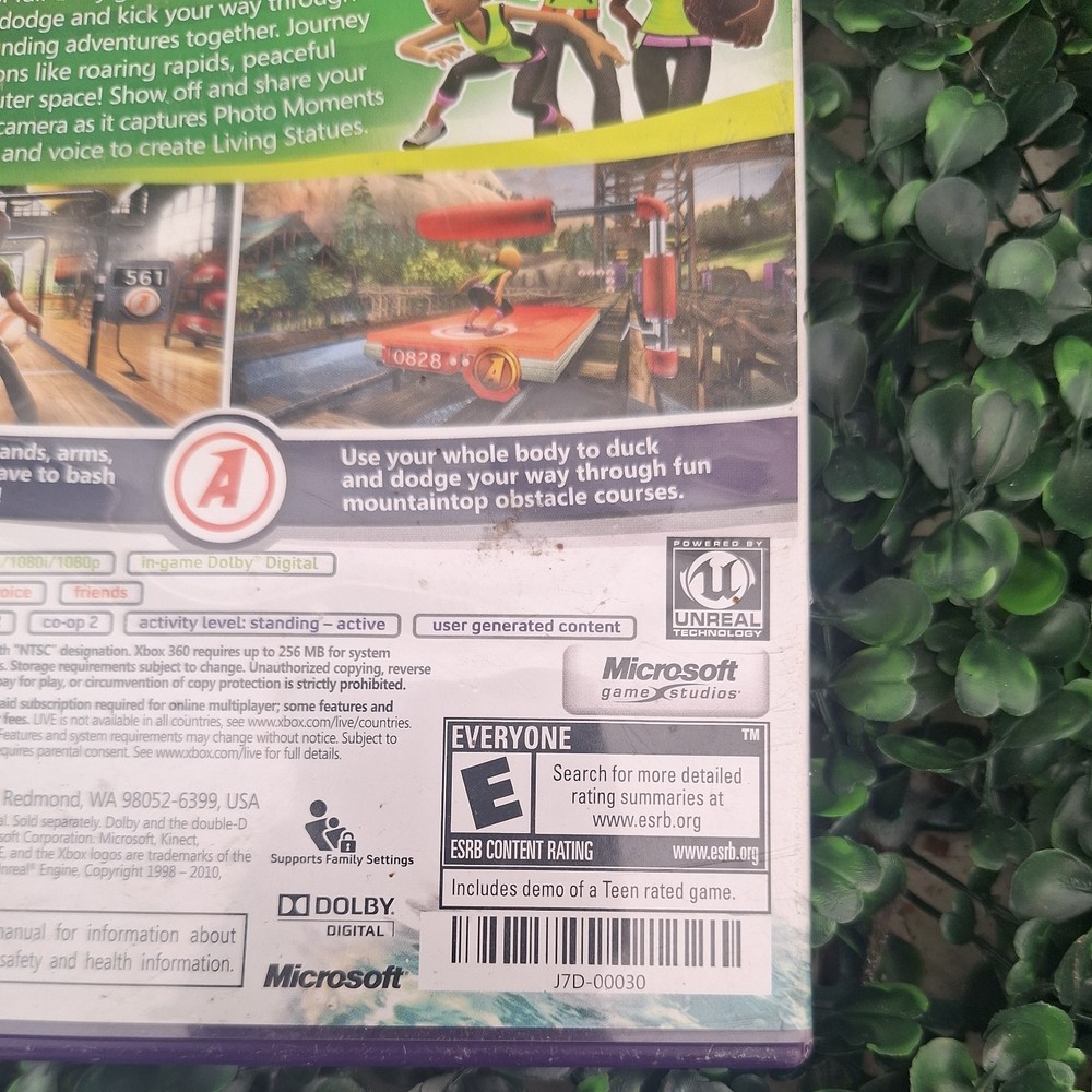 Xbox 360 - Kinect Adventures (Microsoft Xbox 360, 2010)