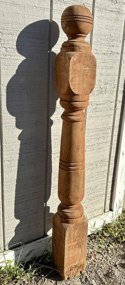 Pine Ball Top Newel Post GA20449