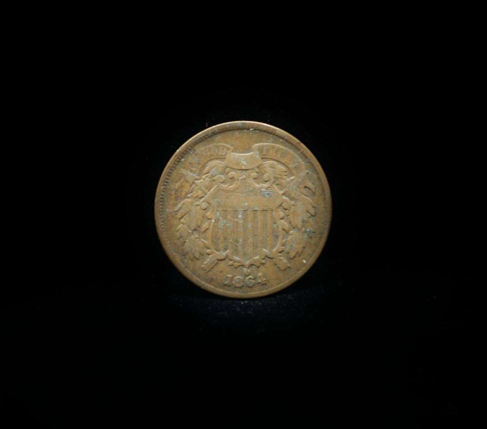 1864 Two Cent Piece #CR12516