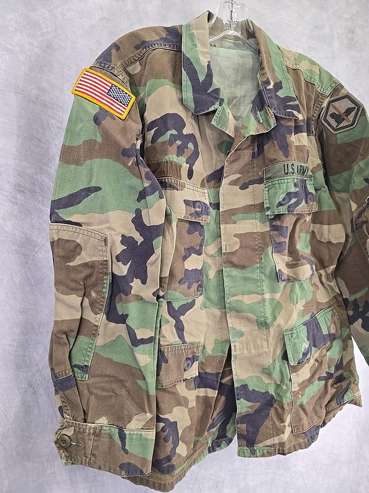 Coat Woodland Camouflage Pattern Combat Medium #W25