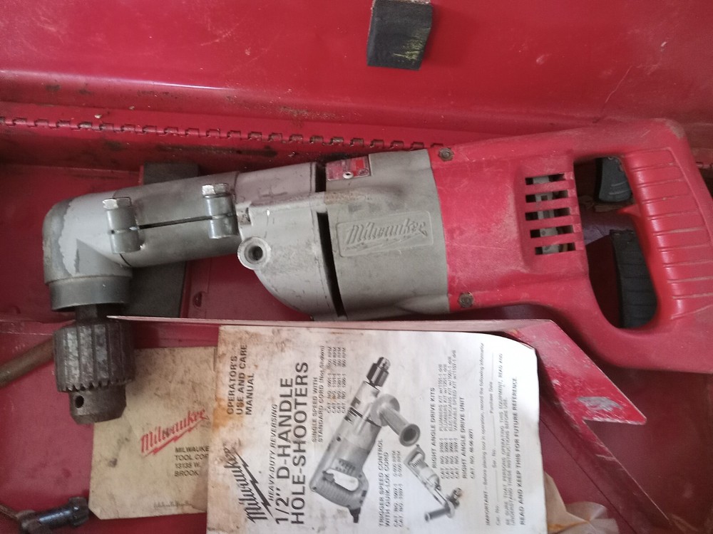 Milwaukee Heavy-duty Reversing 1/2" D-handlehole - Shooter
