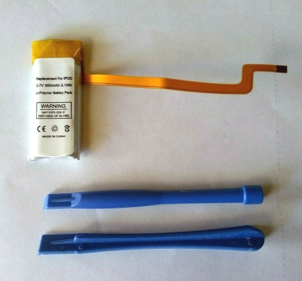 Replacement battery & tools for ipod Video 5 5th gen generation 30GB 60GB 80GB