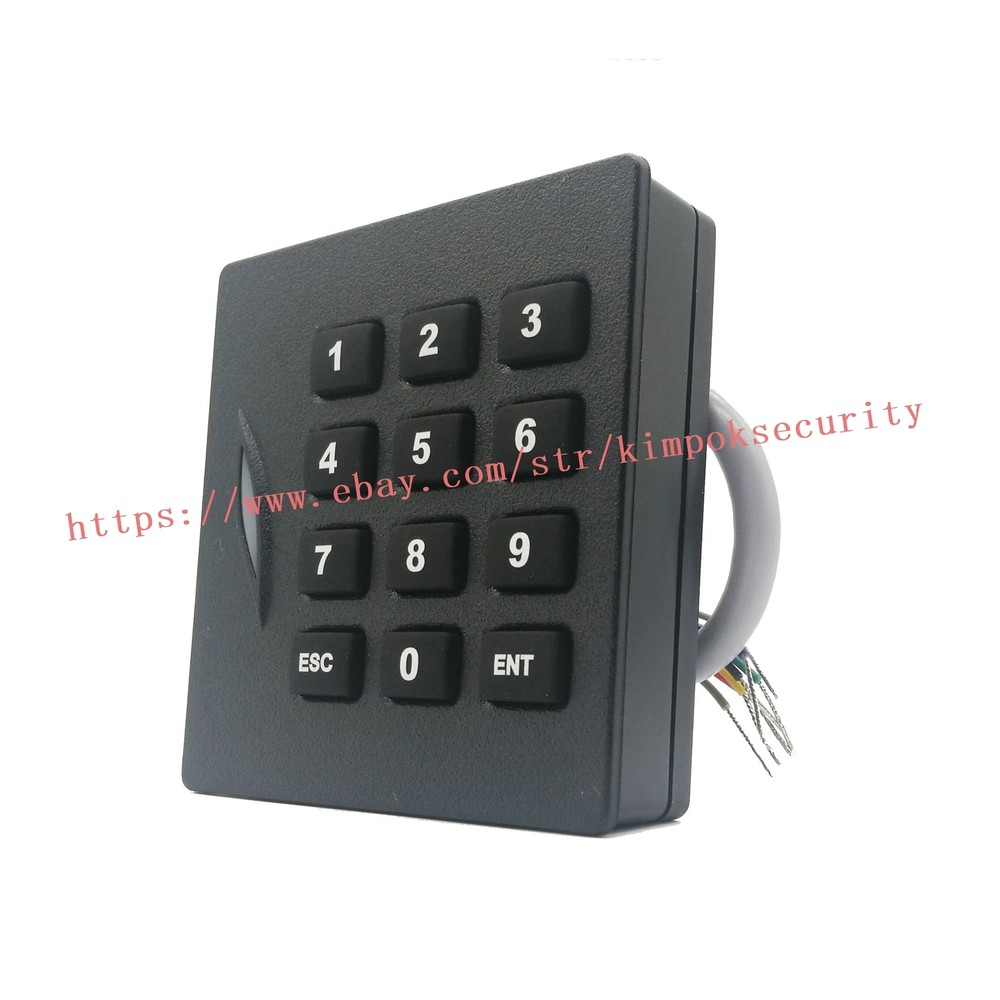 RFID Keypad Card Reader Access Control Waterproof ID/IC Card Wiegand 26/34 KR102