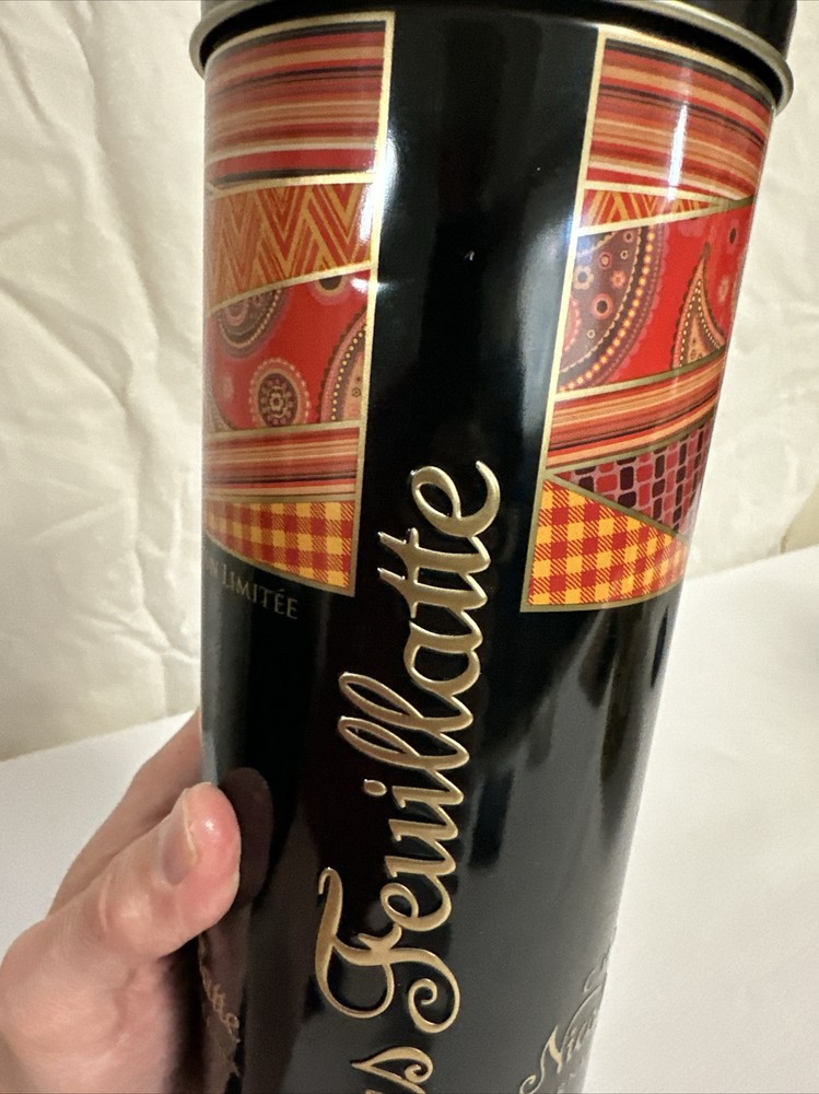 Nicolas Feuillatte Champagne Limited Edition Empty Tin Container