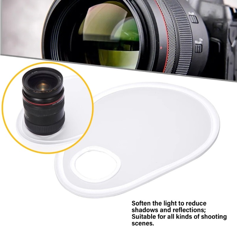 Natural Light Camera Flashes Diffuser Foldable Softbox 30cm Photo Enhancer