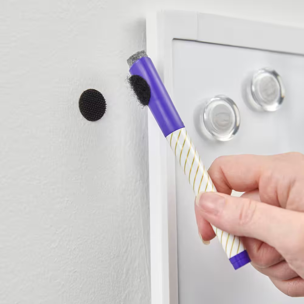 3/4 In. Stick 'Ems Adhesive Backed Hook and Loop Dots (120-Sets)