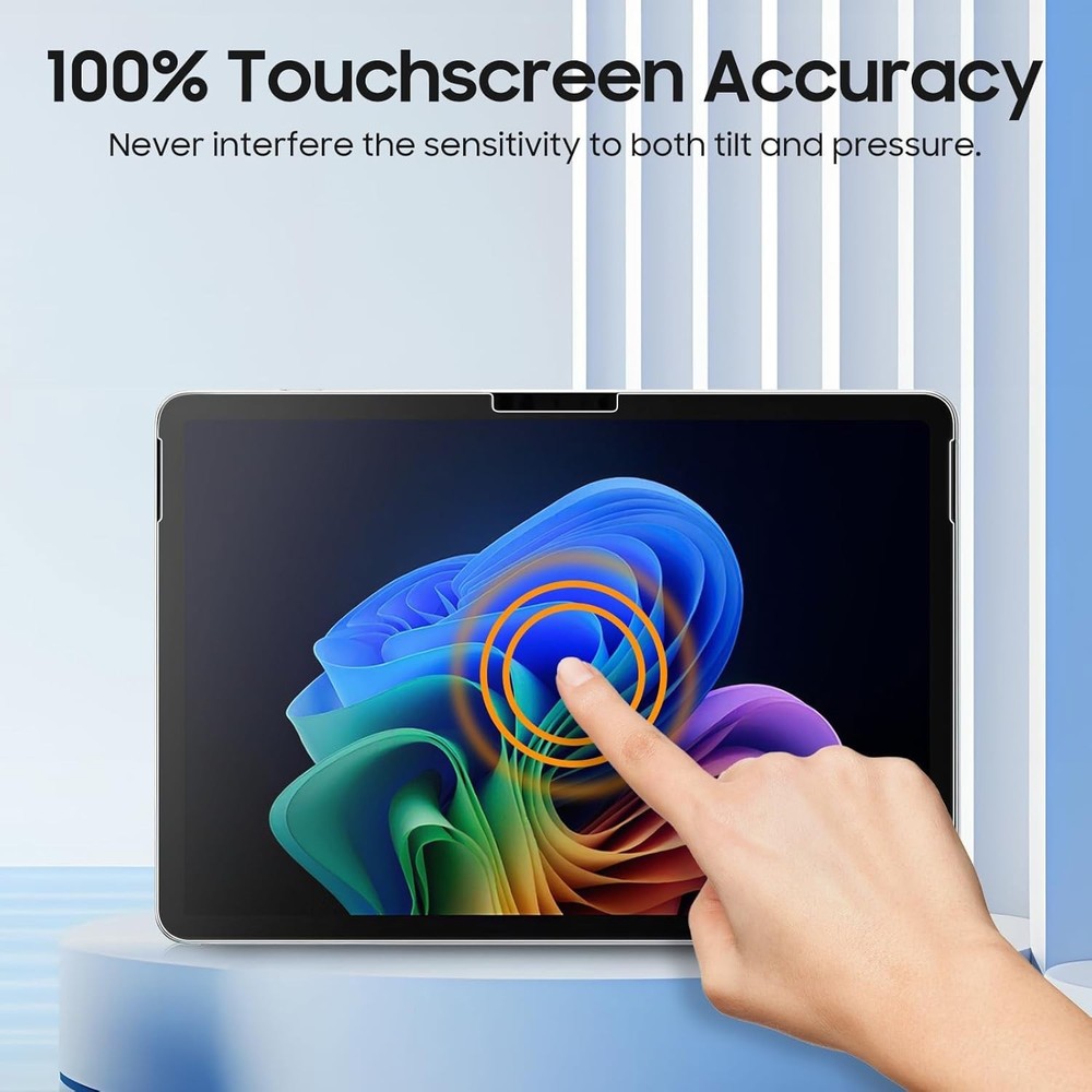 2-Pack Tempered Glass Screen Protector for Microsoft Surface Pro 12 Inch 2025