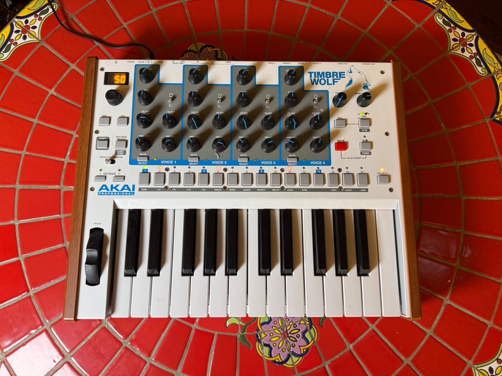 Akai Timbre Wolf 4-Voice Polyphonic Synthesizer Analog