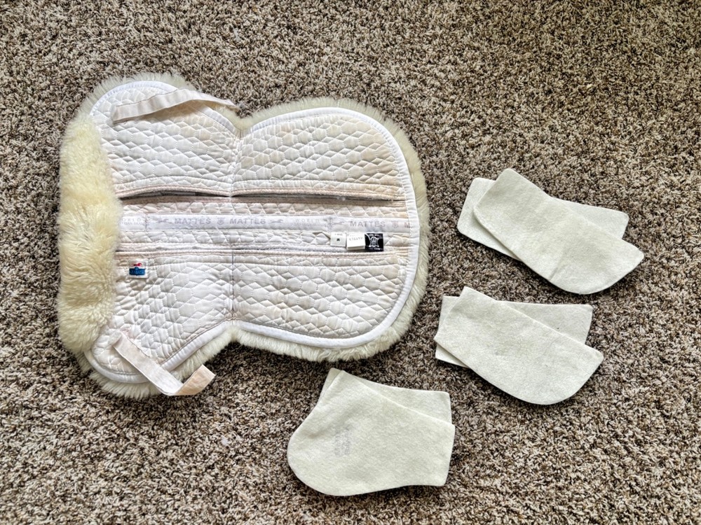 Mattes half pad with shims