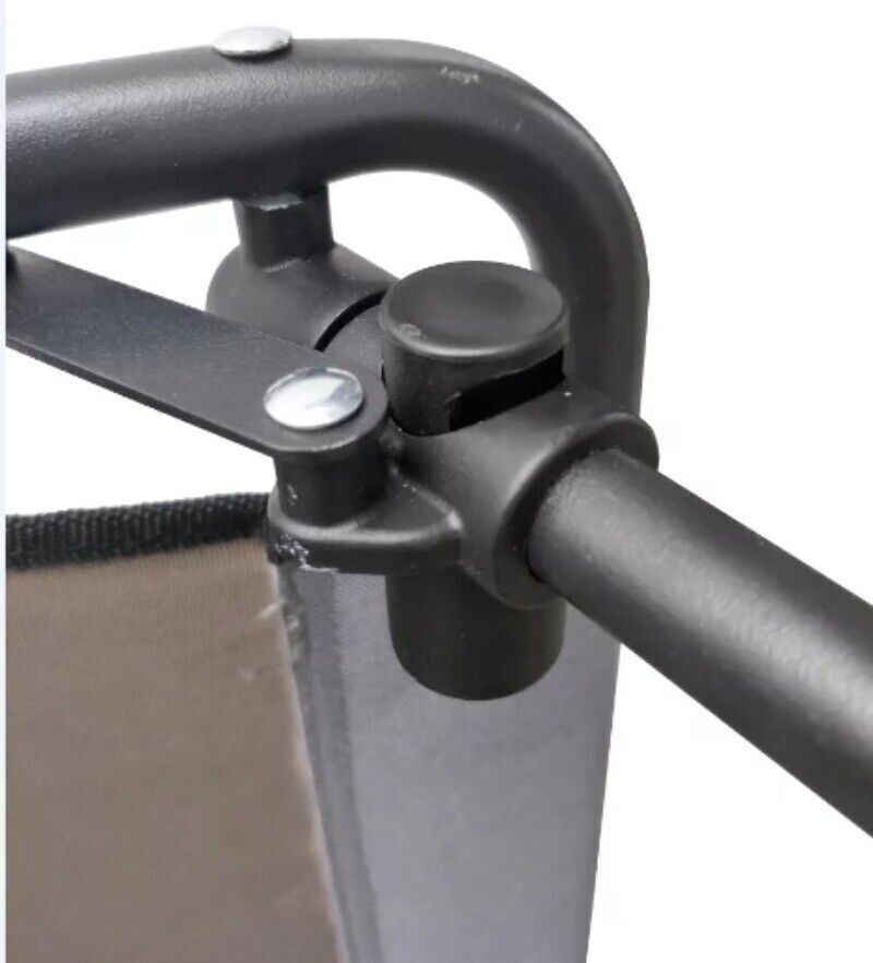 Camping Folding Sleeping Cot Compact Heavy Duty Portable Adult Tailgating Gray