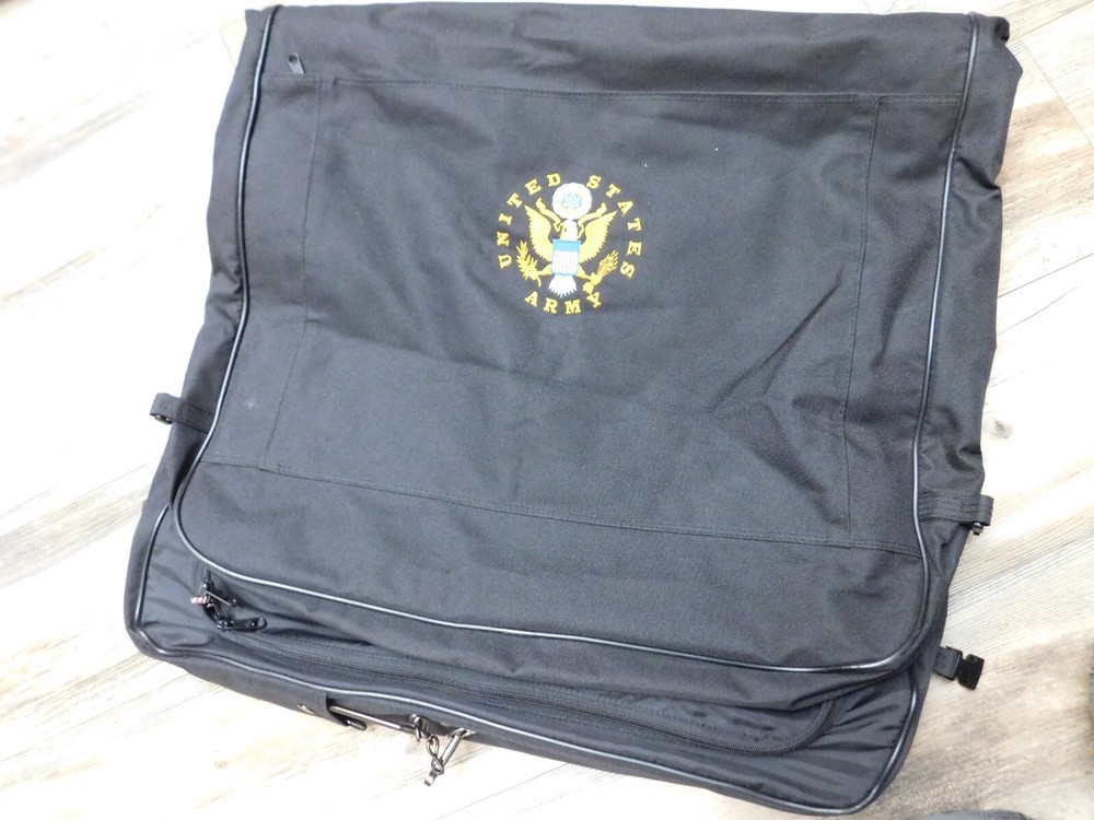 US ARMY BLACK GARMENT BAG