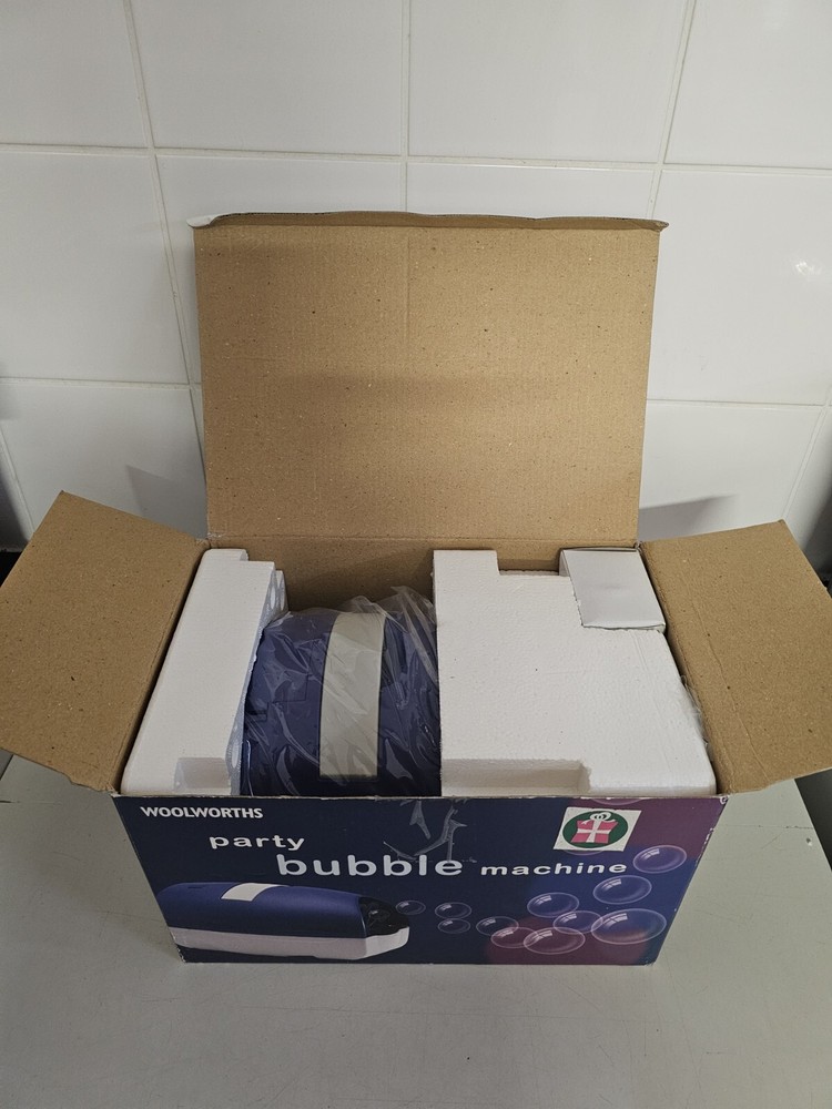 Vintage Woolworths Party Bubbles Machine