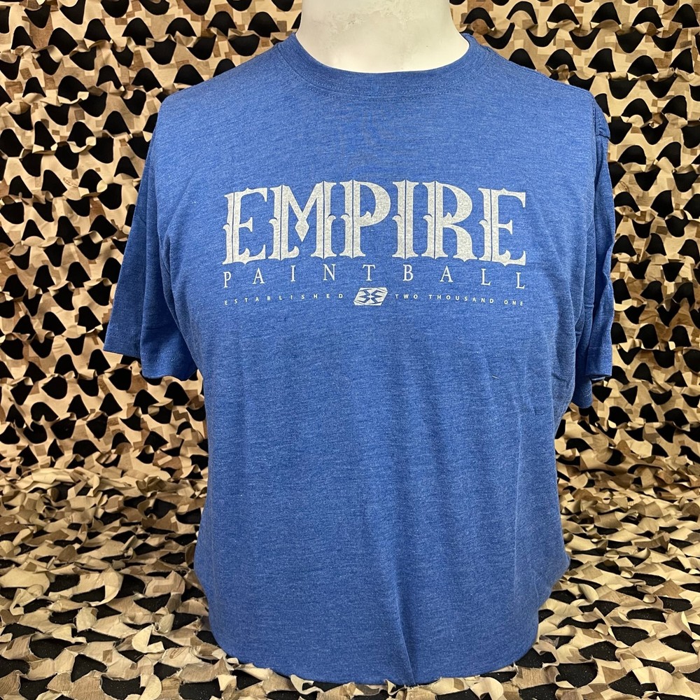 NEW Empire Regal T-Shirt - Royal - Medium