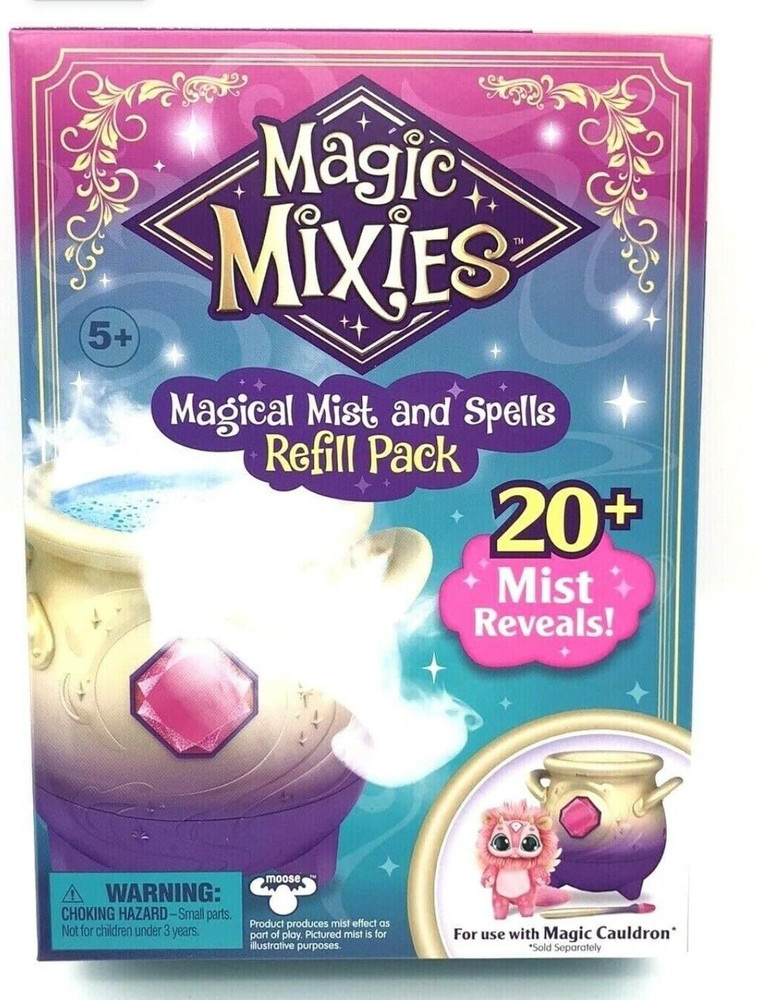 Magic Mixies Magical Mist and Spells ONE Refill Pack for Magic Cauldron