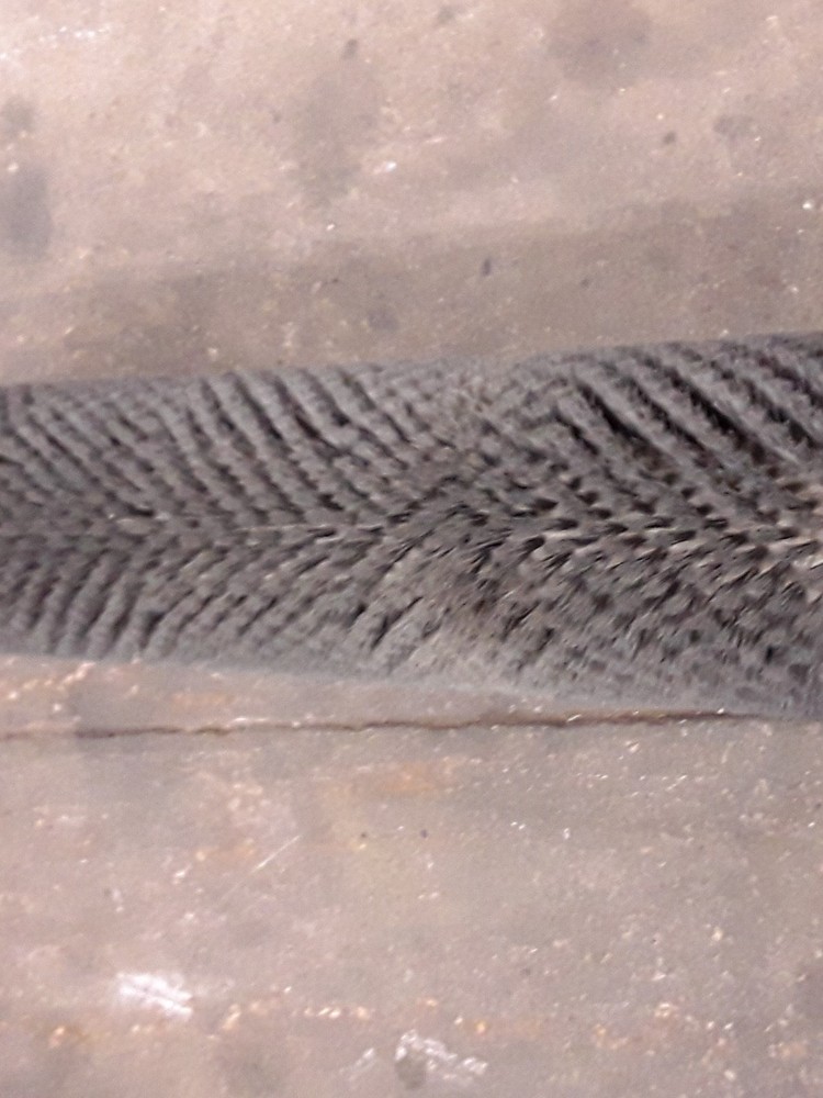 Burns TN1040524 40" Checkerboard Poly Cylinder Brush