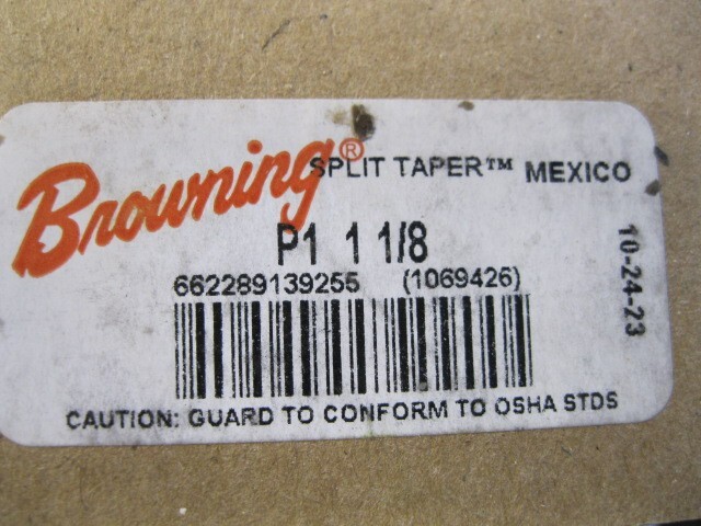 Browning P1 1 1/8 Split Taper Bushing
