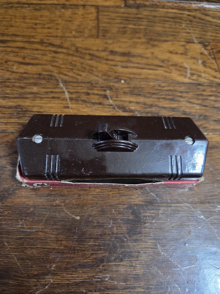 Vintage NOS Monowatt Bakelite Light Switch