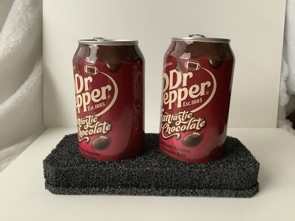 Limited Edition Dr. Pepper Fantastic Chocolate Empty Cans