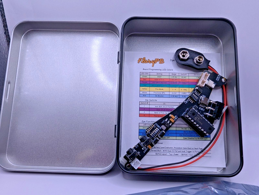 FloryPB Dye/Proto Ultralite UL Frame Board 10 BPS Ready