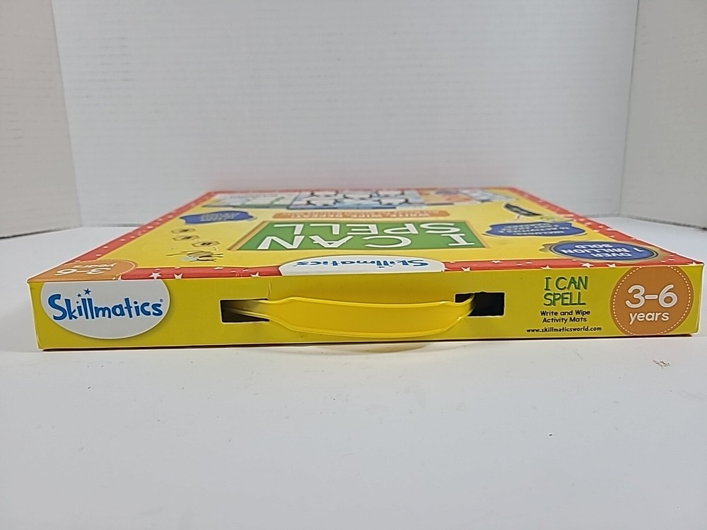 🆕️ Skillmatics I Can Spell Write And Wipe Activity Mats 3-6 Years