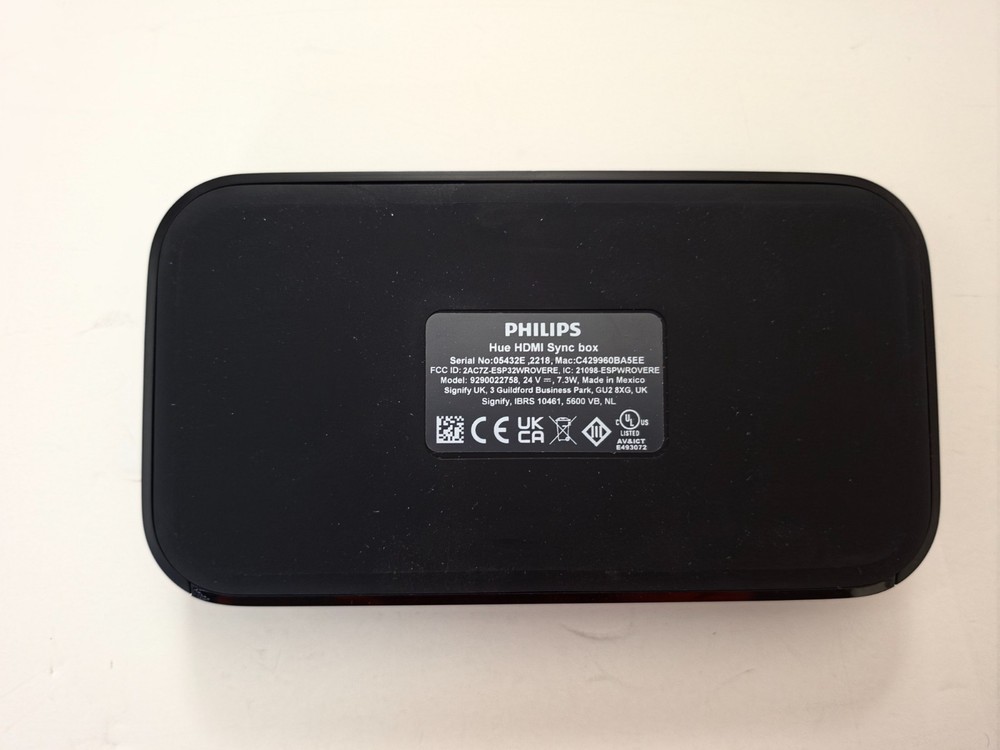 Philips Hue Play Sync Bundle (4K HDMI Box, 75" Gradient Lightstrip, Hue Bridge)